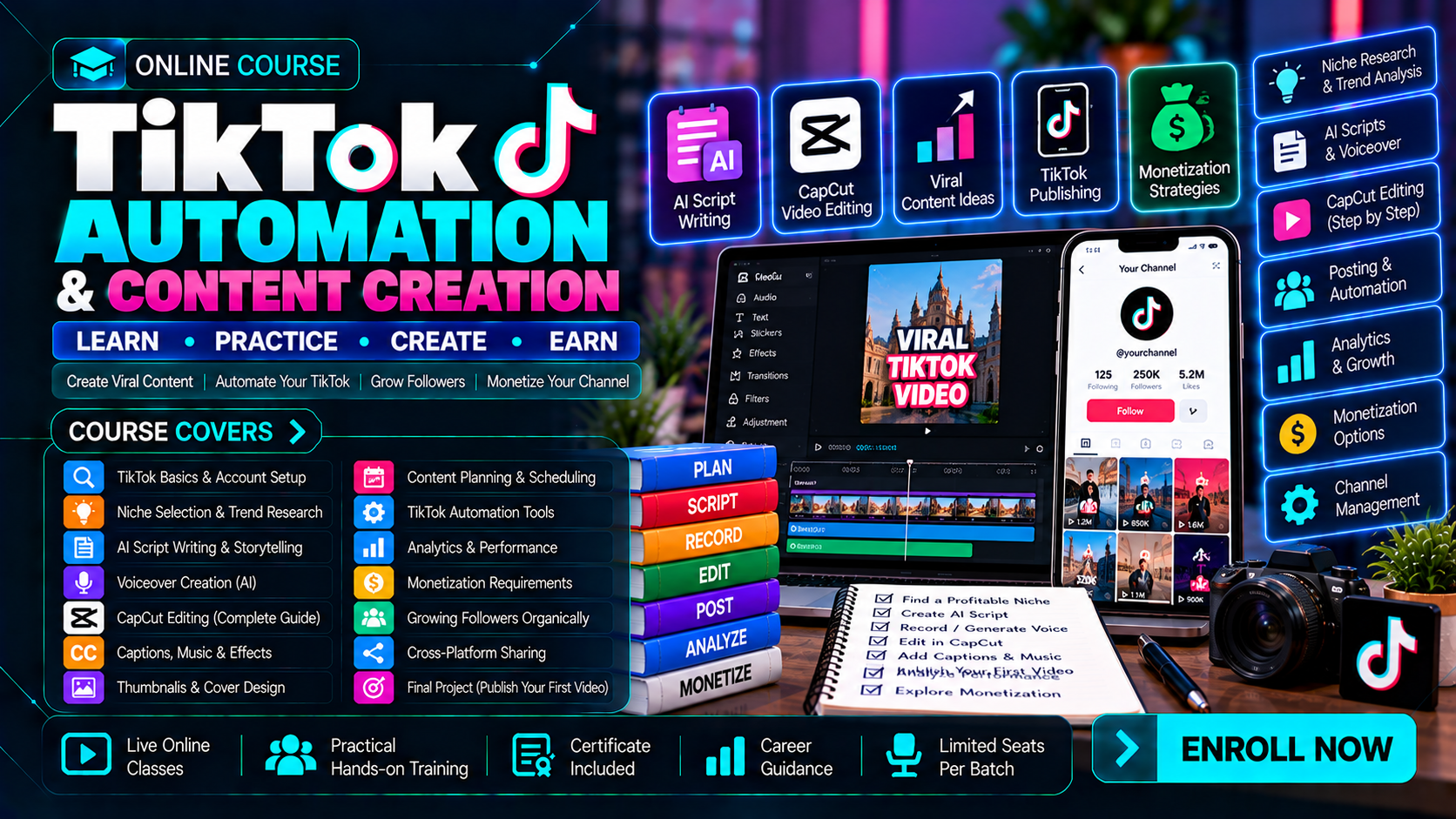 TikTok Automation & Content Creation