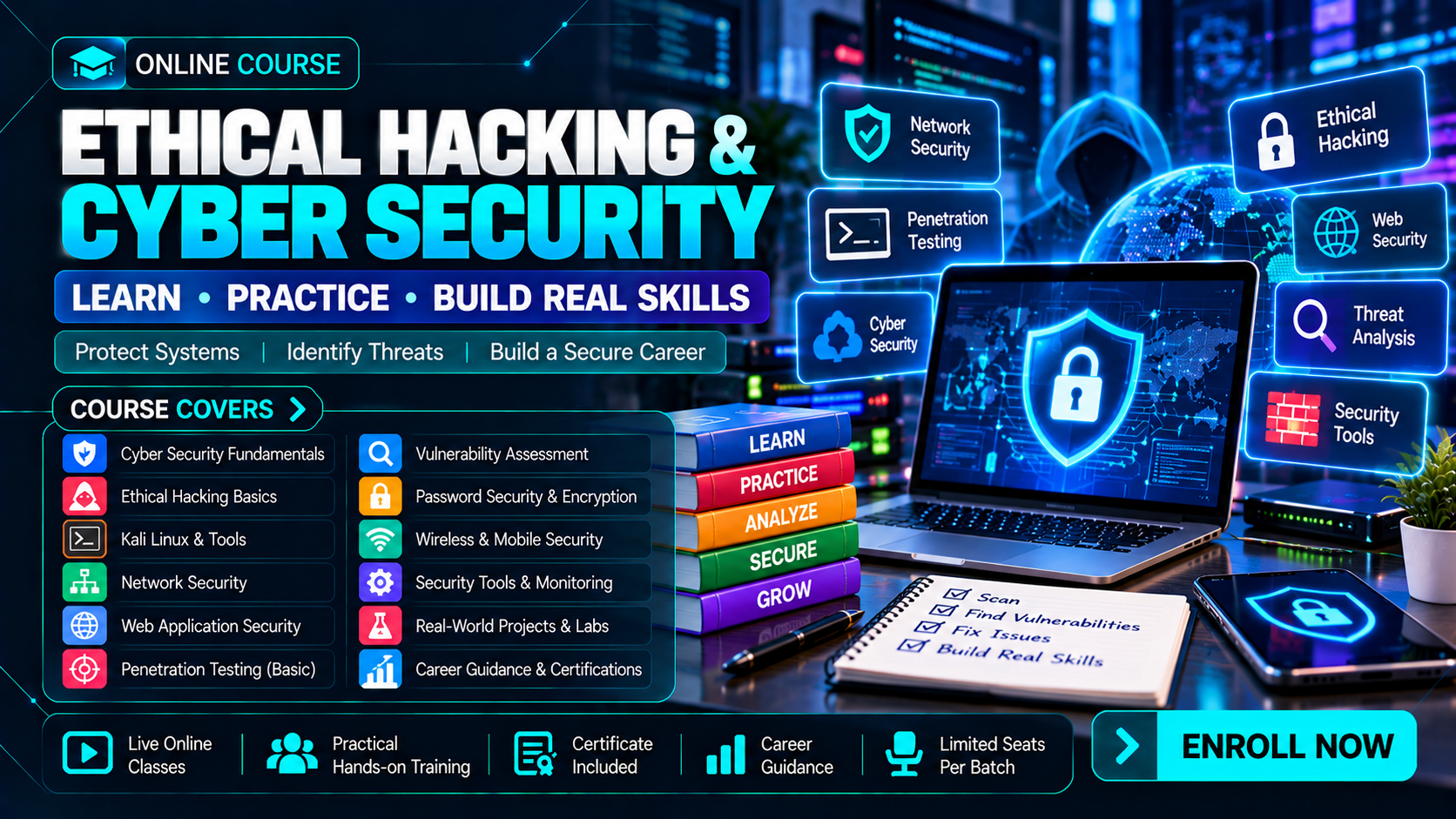 ETHICAL HACKING & CYBER SECURITY