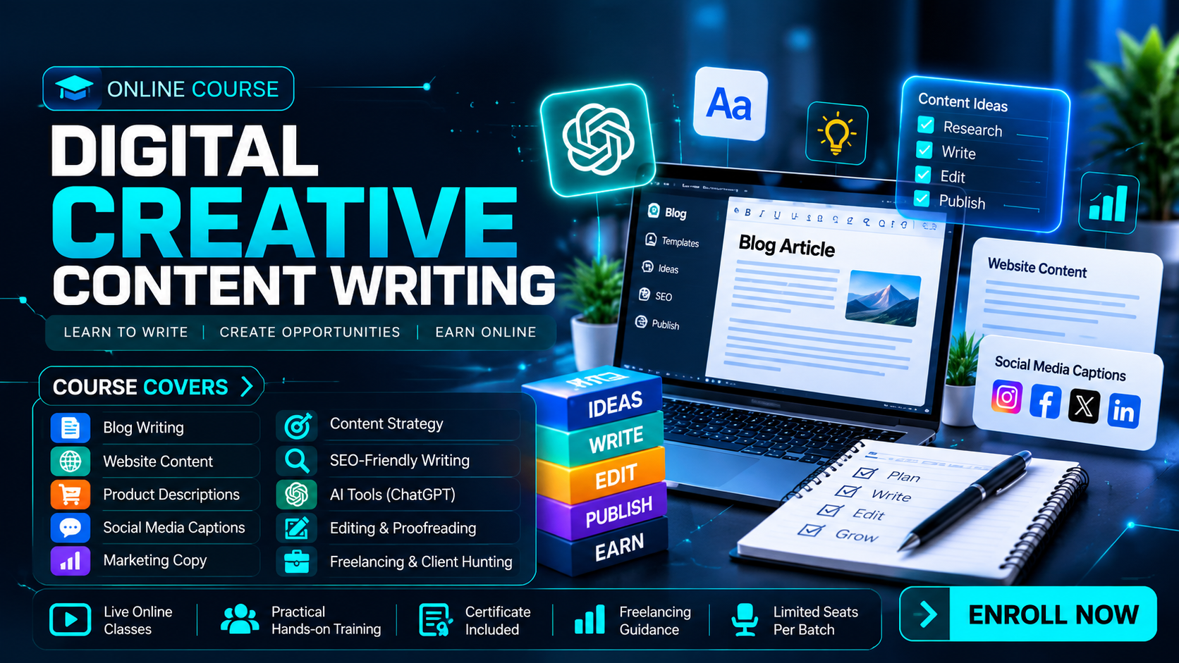 DIGITAL CREATIVE CONTENT WRITING