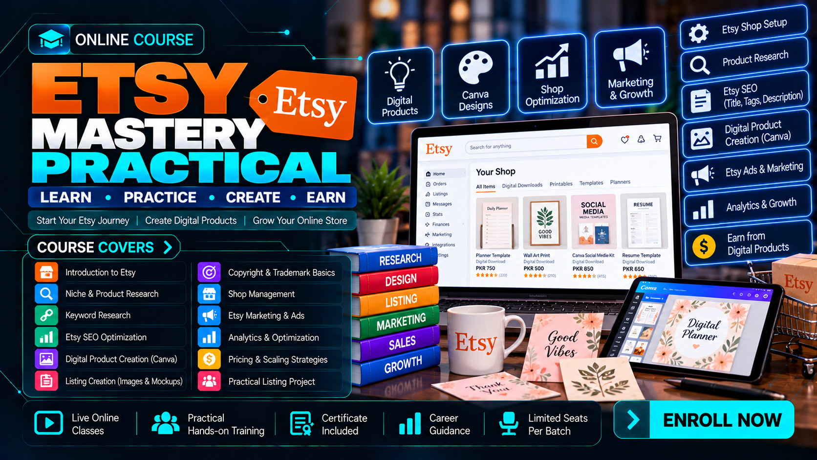 ETSY Digital Product Creation