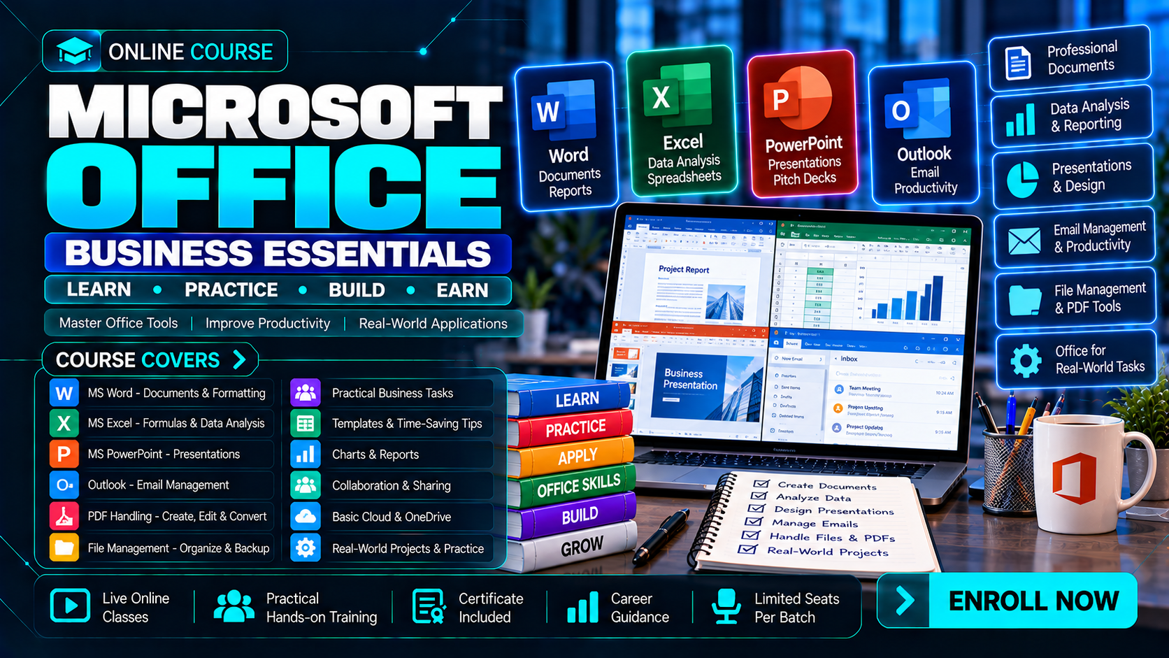 MICROSOFT OFFICE BUSINESS ESSENTIALS