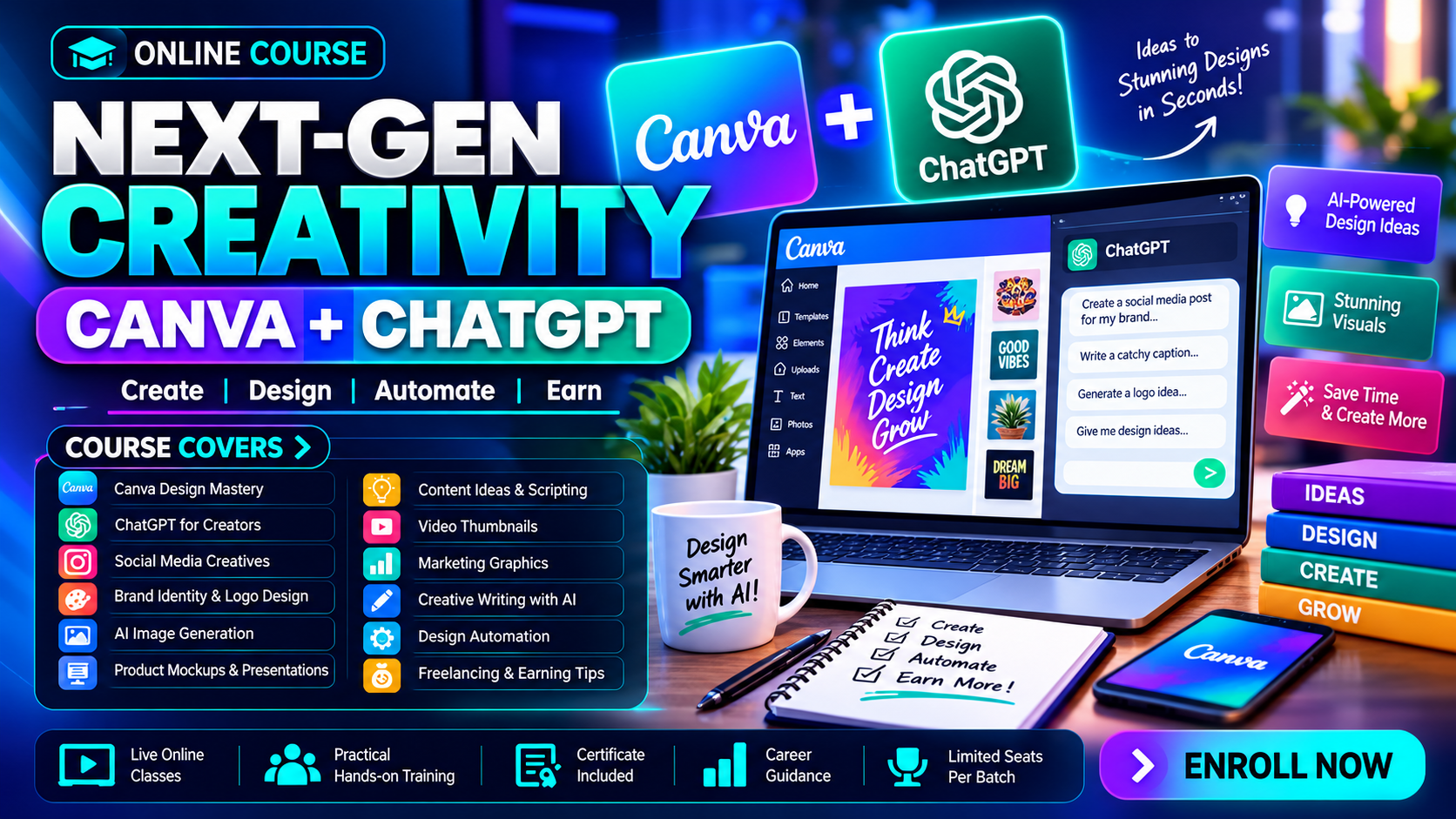 NEXT-GEN CREATIVITY CANVA + CHATGPT